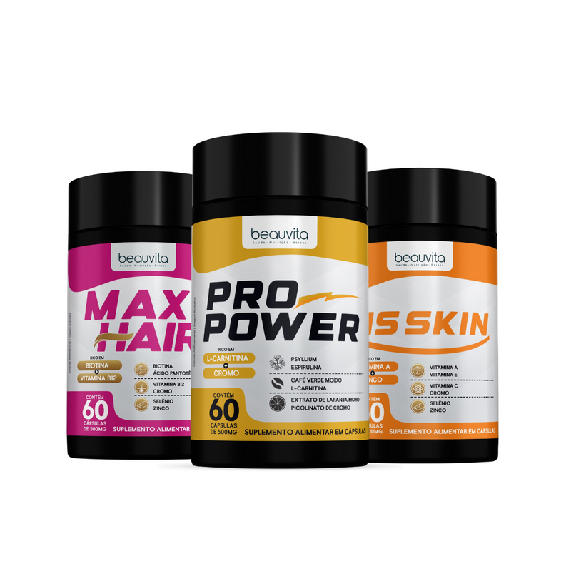 MAX HAIR + PRO POWER +LIS SKIN